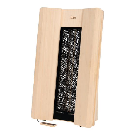 Klafs INFRAPLUS BASIC Montageanleitung