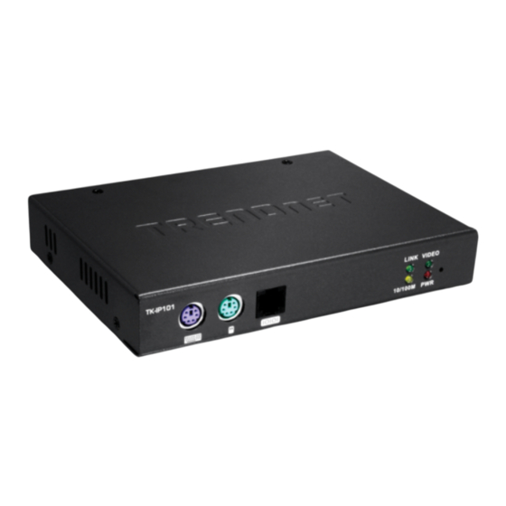 TRENDnet TK-IP101 Handbuch