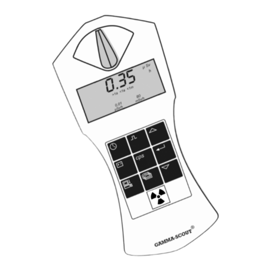 Gamma-Scout  Handbuch