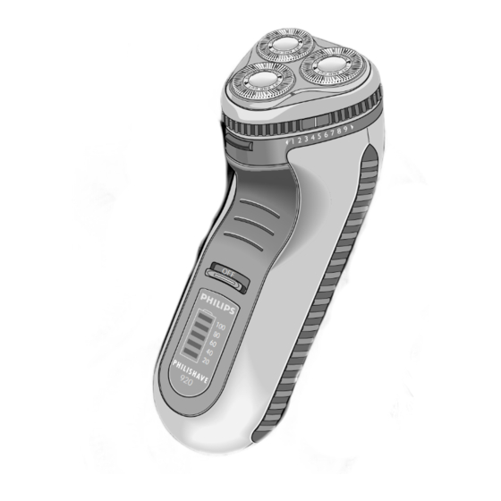 Philips hs 920 Bedienungsanleitung