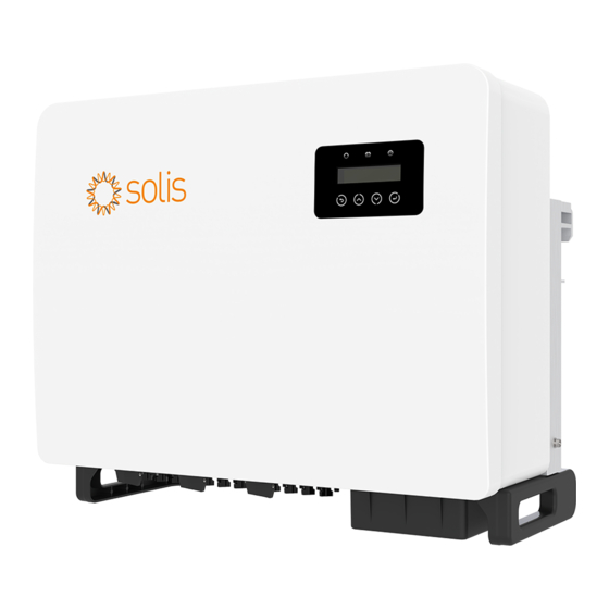 SOLIS S5-GC50K Installation Und Betriebsanleitung