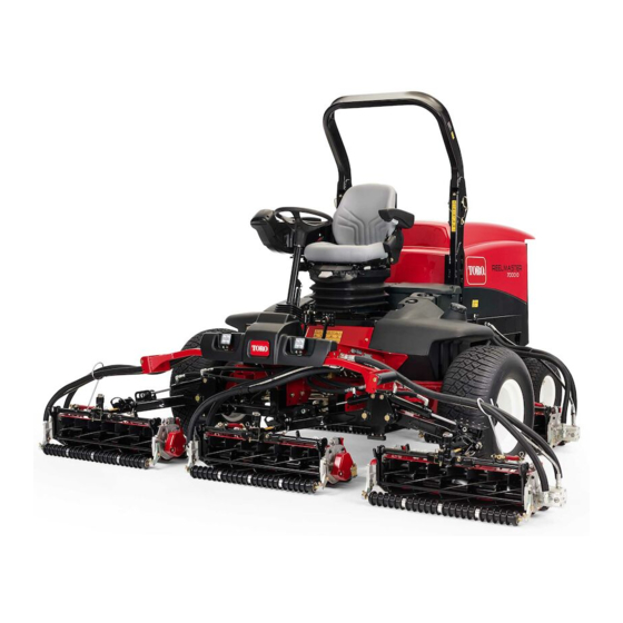 Toro Reelmaster 7000-D Bedienungsanleitung