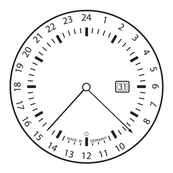 Zeppelin AUTOMATIK GMT 9075 Bedienungsanleitung