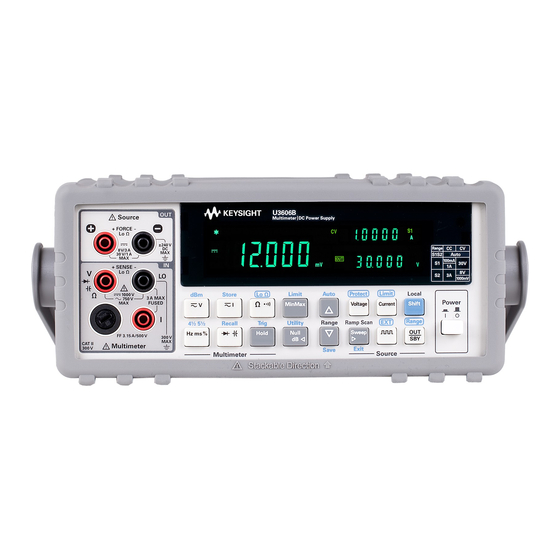 Agilent Technologies U3606B Benutzerhandbuch