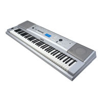 Yamaha PortableGrand DGX-230 Bedienungsanleitung