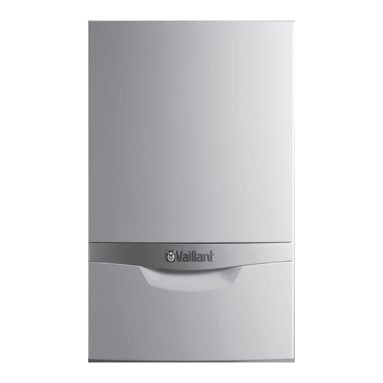 Vaillant ecoTEC plus VCW 6/5-5 Serie Installations- Und Wartungsanleitung