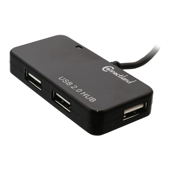 Connectland HUB-USB2-G-H229 Installationsanleitung