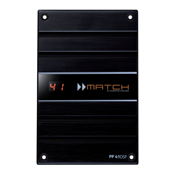 Audiotec Fischer PP 1SUB Anleitung