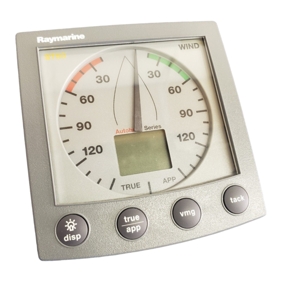 Raymarine ST60+Wind Handbuch