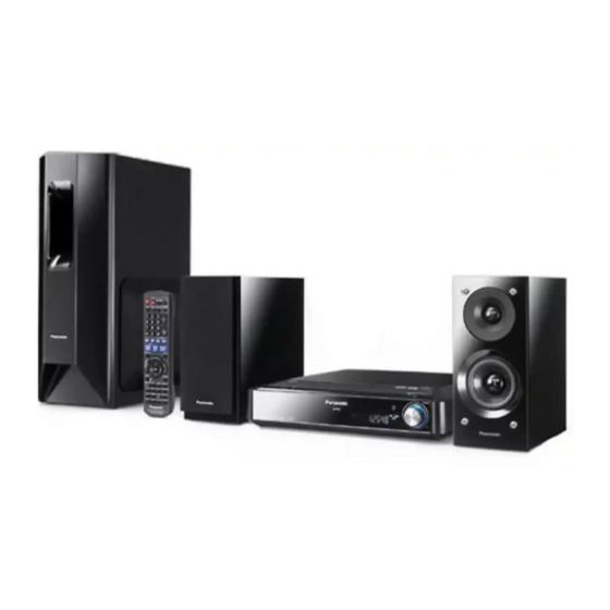 Panasonic SC-PTX5 Bedienungsanleitung