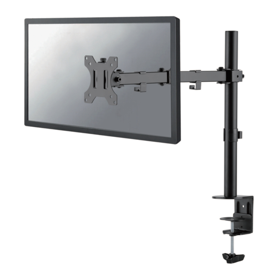 Newstar FPMA-D550BLACK Installationsanleitung