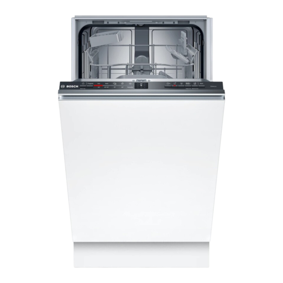 Bosch SPV2HKX42E Kurzanleitung