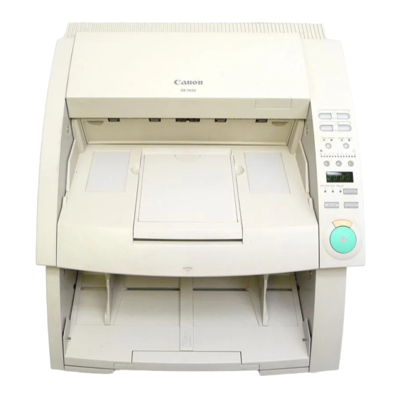 Canon DR-5020 Bedienungsanleitung