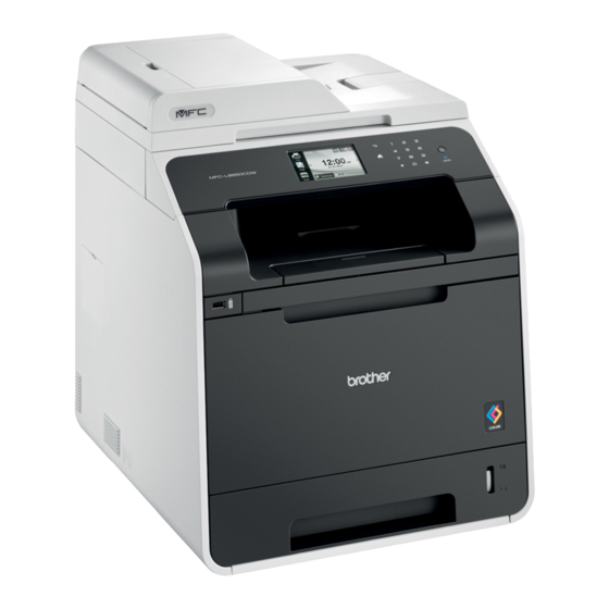 Brother MFC-L8650CDW Benutzerhandbuch