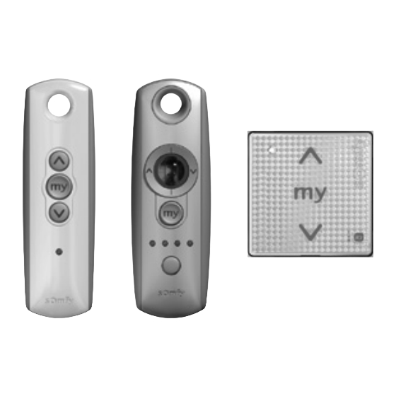 SOMFY Lighting Receiver LED Variation RTS Bedienungsanleitung