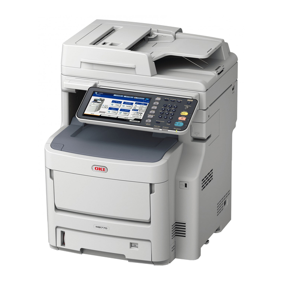 Oki MB770dn Benutzerhandbuch