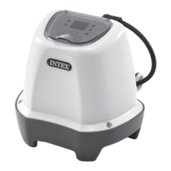 Intex Krystal Clear Benutzerhandbuch
