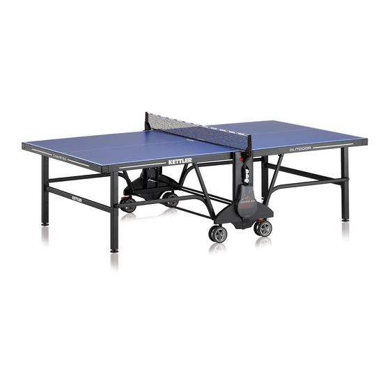 Kettler CHAMP 5.0 Montageanleitung