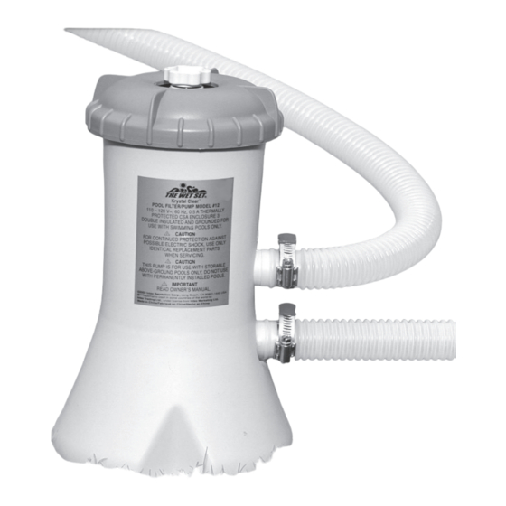 Intex Krystal Clear Benutzerhandbuch