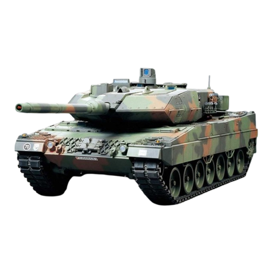 Tamiya Leopard 2A6 56019 Bedienungsanleitung