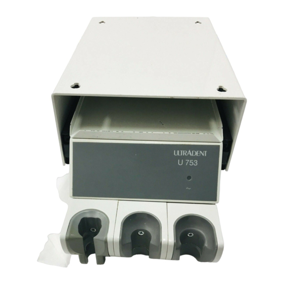 Ultradent U753 Handbücher