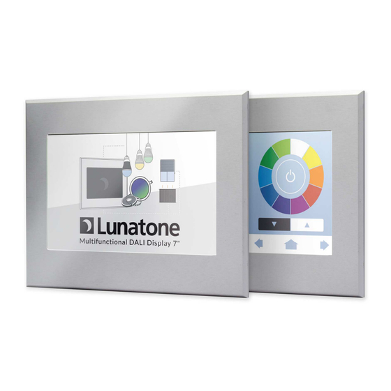 LUNATONE DALIDisplay Bedienungsanleitung