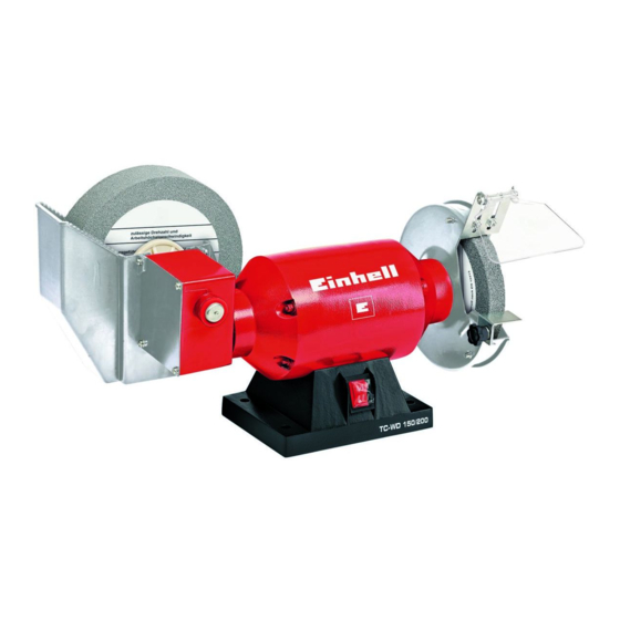 EINHELL TC-WD 150/200 Originalbetriebsanleitung