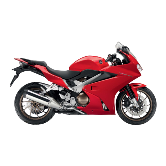 Honda VFR800F 2017 Fahrerhandbuch