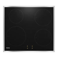 Miele KM 7003 FR Gebrauchs- Und Montageanweisung