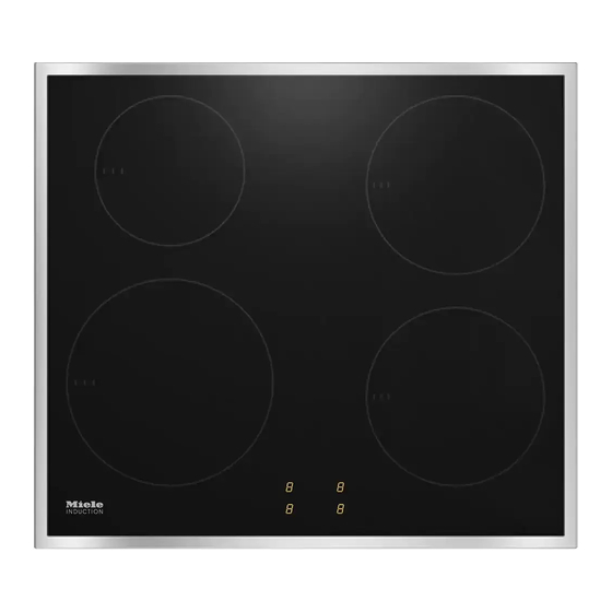 Miele KM 7000 series Gebrauchs- Und Montageanweisung