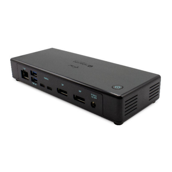 i-tec TB3CDUALDPDOCKPD Gebrauchsanweisung