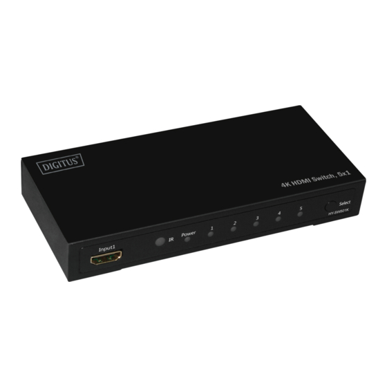 Digitus DS-49304 Kurzanleitung