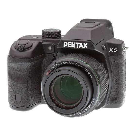 Pentax X-5 Bedienungsanleitung