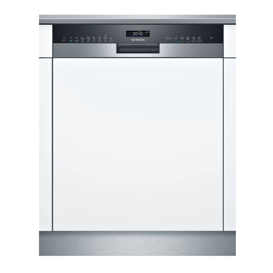 Siemens SN55ZS49CE Gebrauchsanleitung