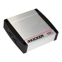 Kicker KXA400.1 Benutzerhandbuch