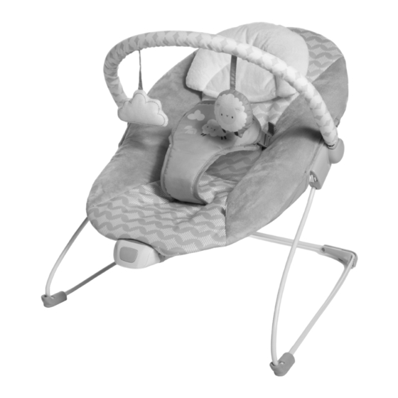 Kids II ingenuity Ity Bouncity Bounce Vibrating Deluxe Bouncer Goji Bedienungsanleitung