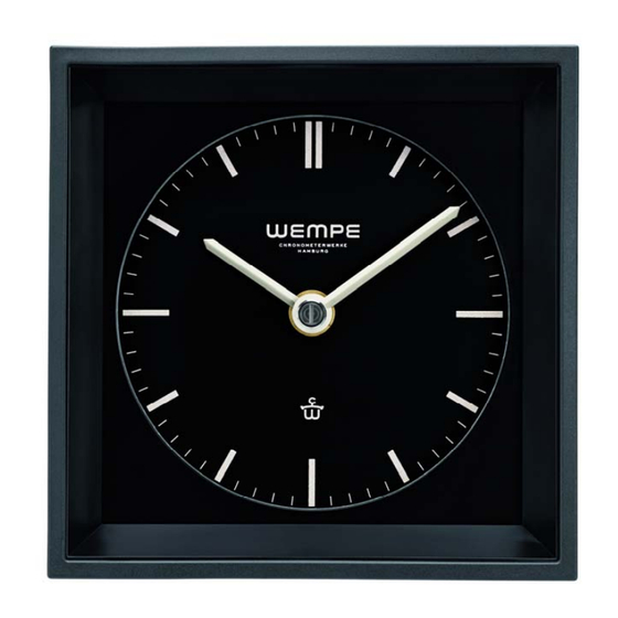 WEMPE 20641/T Bedienungsanleitung