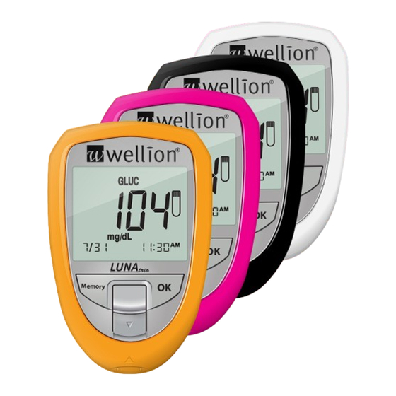 Wellion LUNA trio Handbuch