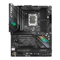 Asus Republic Of Gamers STRIX B660-F GAMING WIFI Bedienungsanleitung