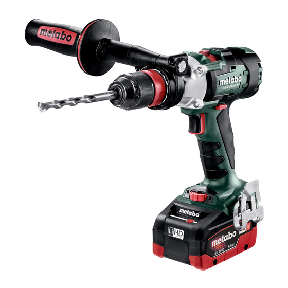 Metabo BS 18 LTX BL I Originalbetriebsanleitung