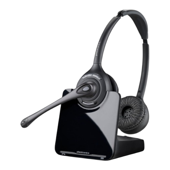 Plantronics CS510A Bedienungsanleitung