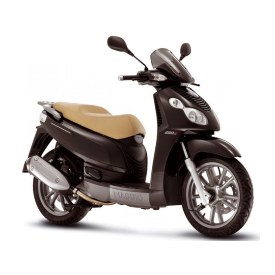 PIAGGIO Carnaby 250ie Bedienungsanleitung