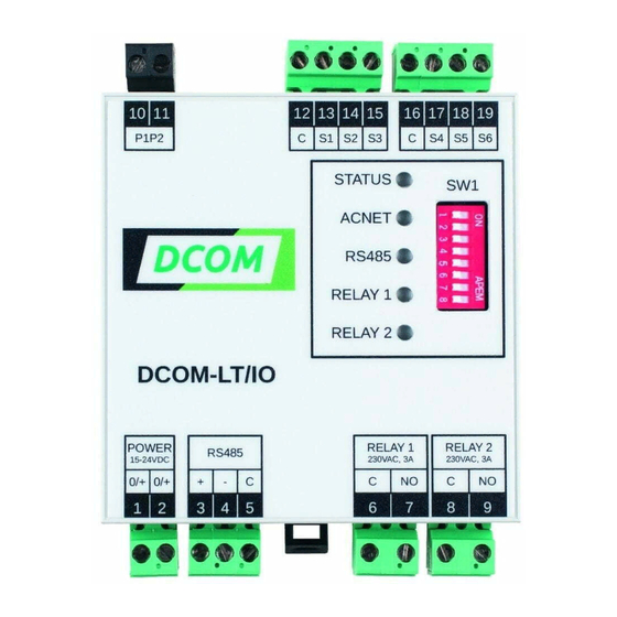 Daikin DCOM-LT/IO Referenzhandbuch