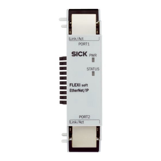 SICK FXO-GENT Betriebsanleitung