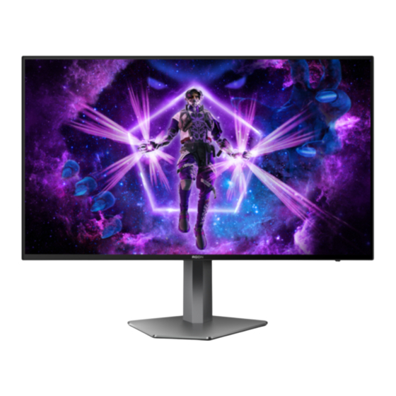 AOC AGON PRO AG276QZD Bedienungsanleitung