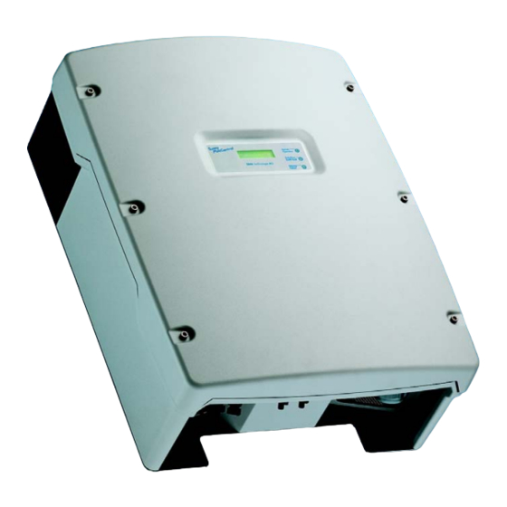 SMA Sunny Mini Central SMC 7000HV Installationsanleitung