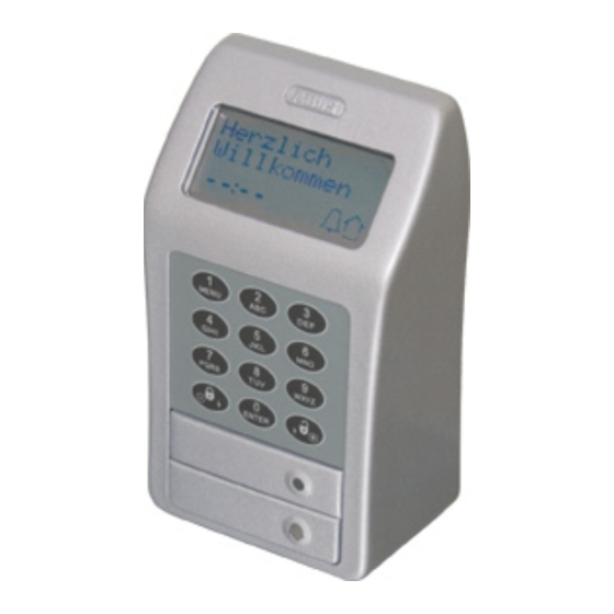 Abus CFT 1000 Bedienungsanleitung
