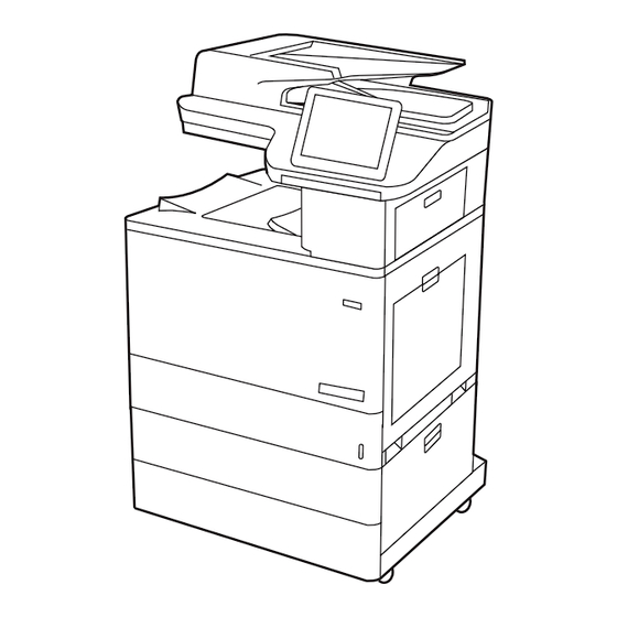HP Color LaserJet Enterprise MFP series Installationsanleitung