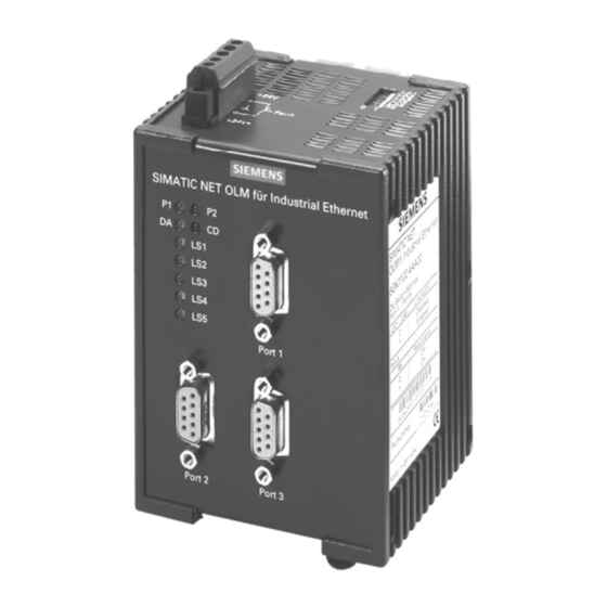 Siemens SIMATIC NET Handbuch