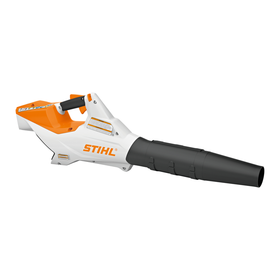 Stihl BGA 86 Gebrauchsanleitung